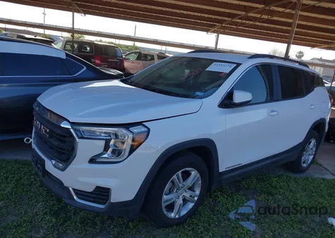 2022 GMC Terrain Fwd Sle из США, поврежденный, VIN 3GKALMEV9NL145866